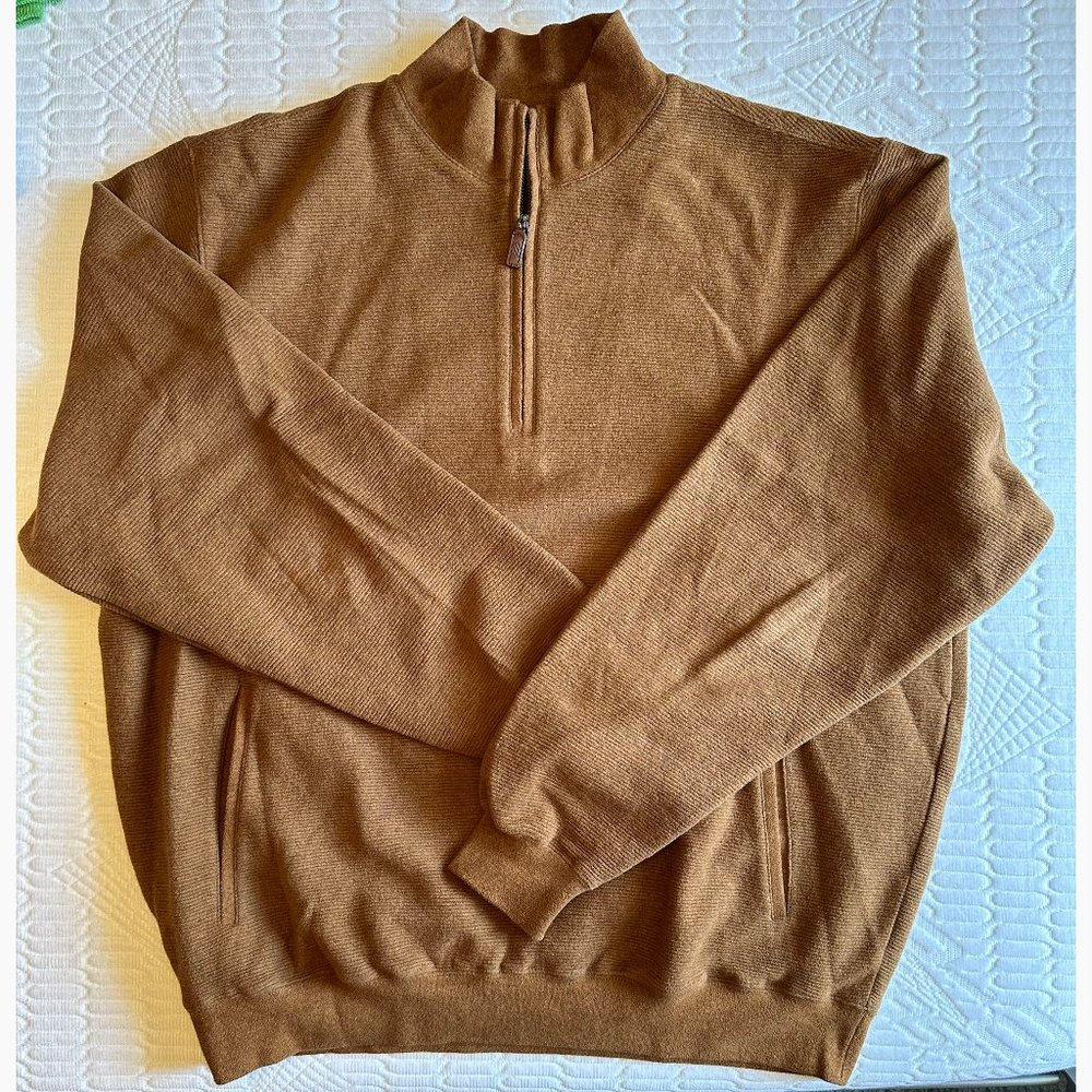 Mens Carnoustie Quarter Zip Sweater.